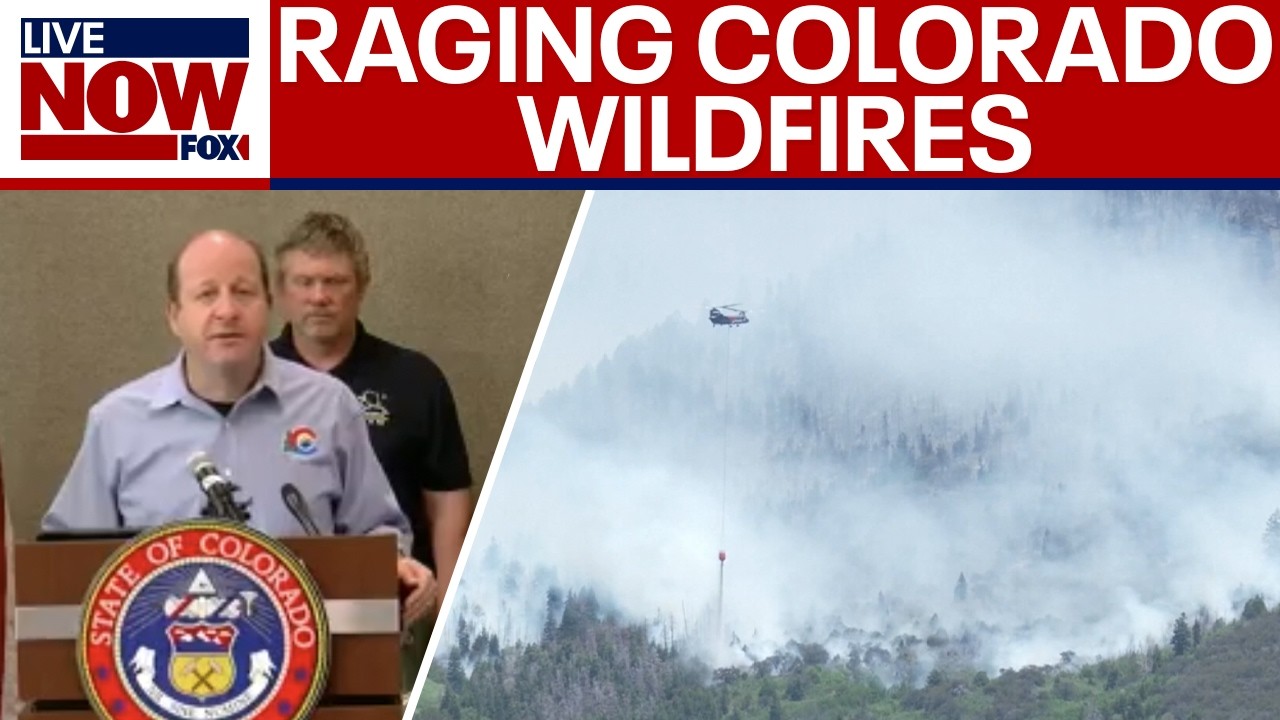 WATCH: Colorado Gov. Polis provides update on raging wildfires