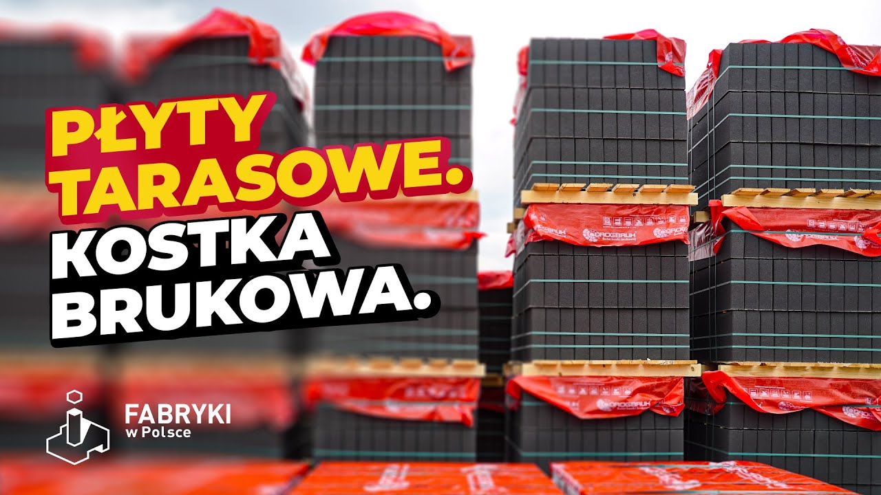 Polski producent kostki brukowej i płyt tarasowych – Fabryki w Polsce