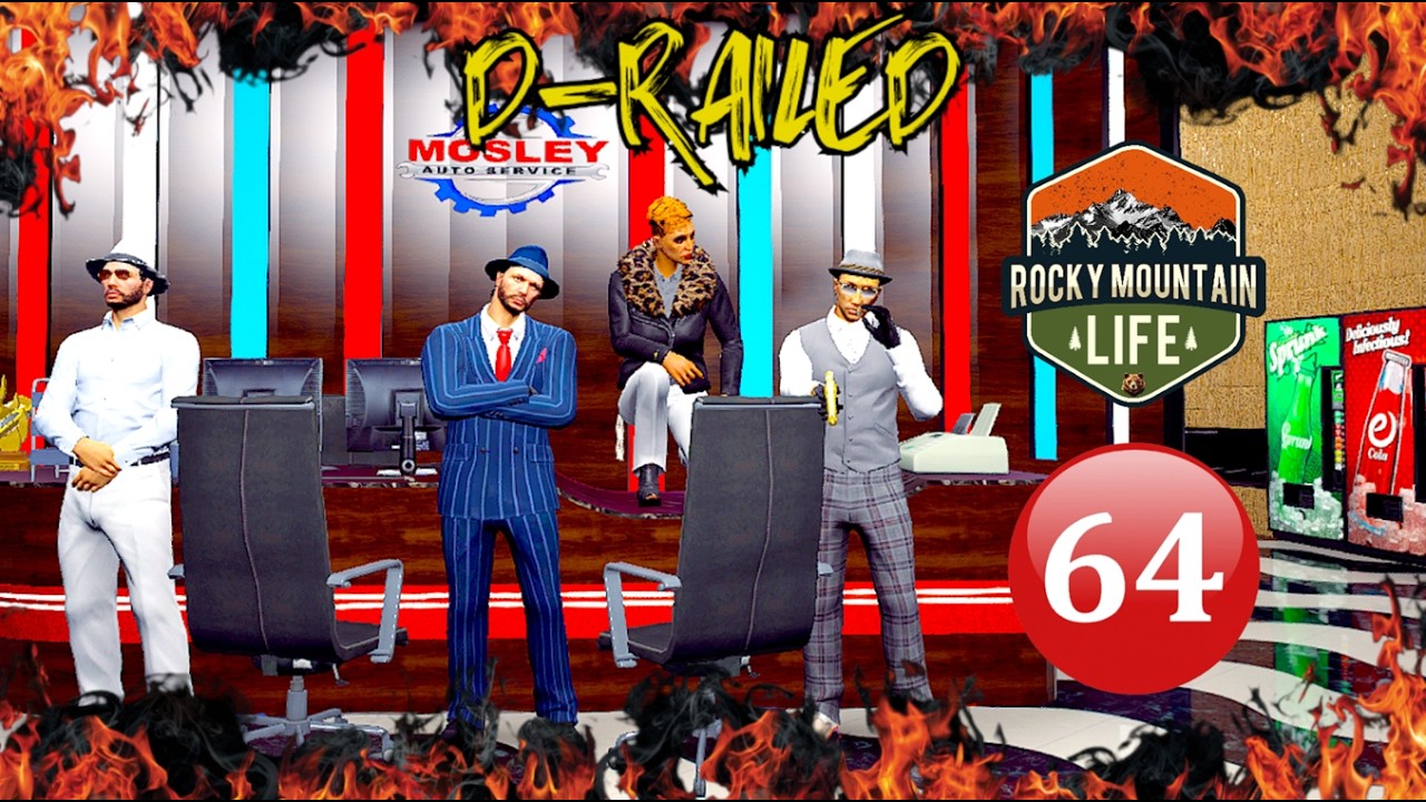 GTA 5 RP LIVE | Larry's (and Drew's) BIRTHDAY Extravaganza w/ Mosley Auto - RMRP Life