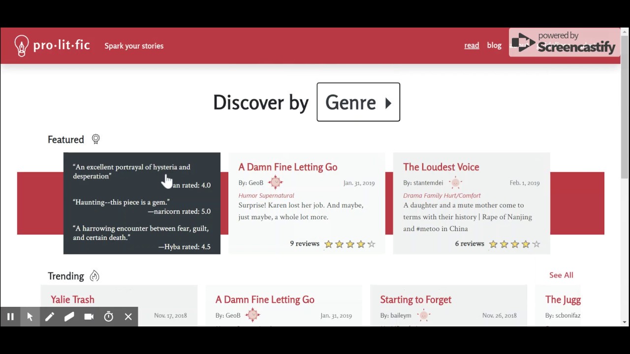 Story Writing Website Like WattPad