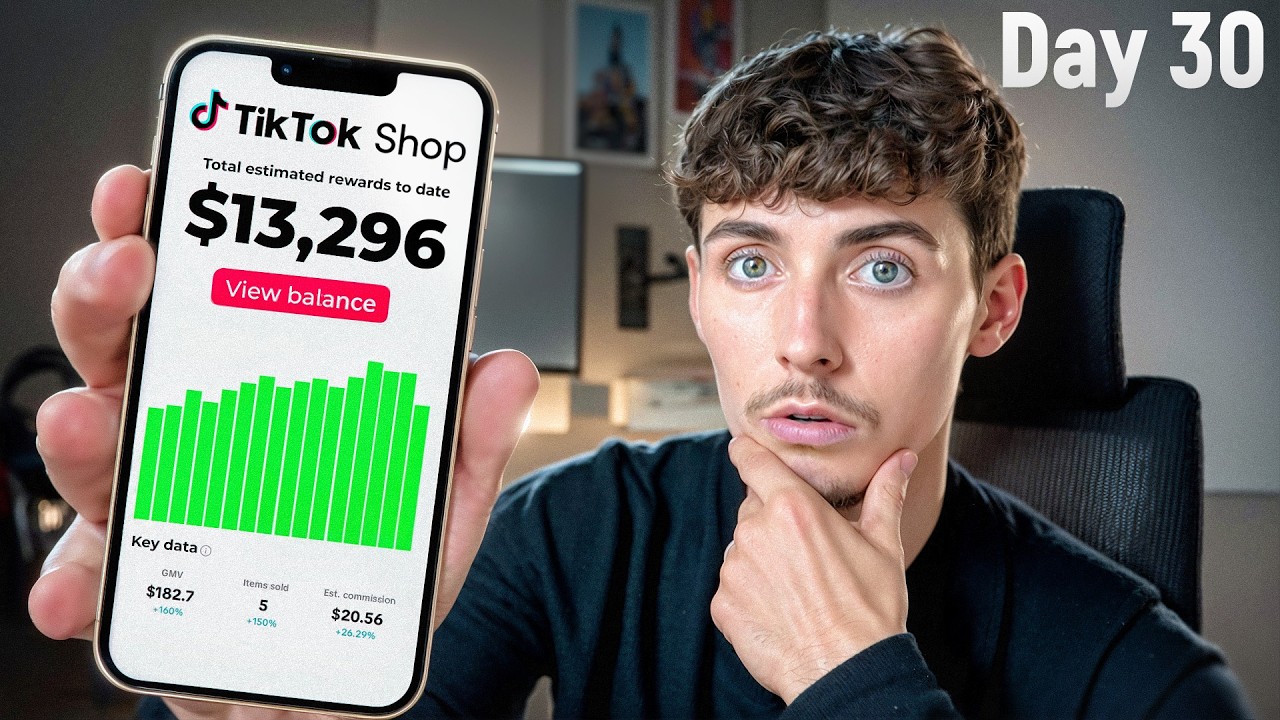 I Tried TikTok Shop Affiliate for 30 Days
