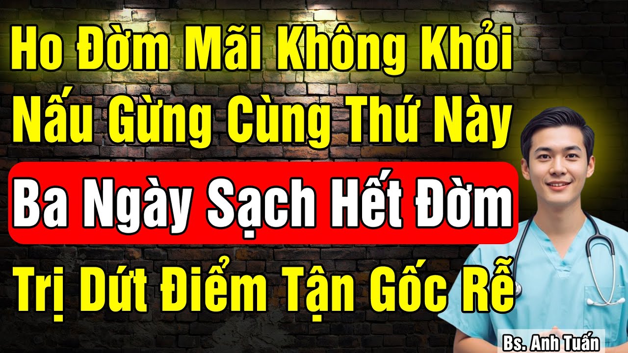Mùa Đông Ho Đờm mãi không khỏi! Bác sĩ Đông Y chỉ rõ: Tỳ mới là gốc - Dùng Gừng cách này trị tận gốc