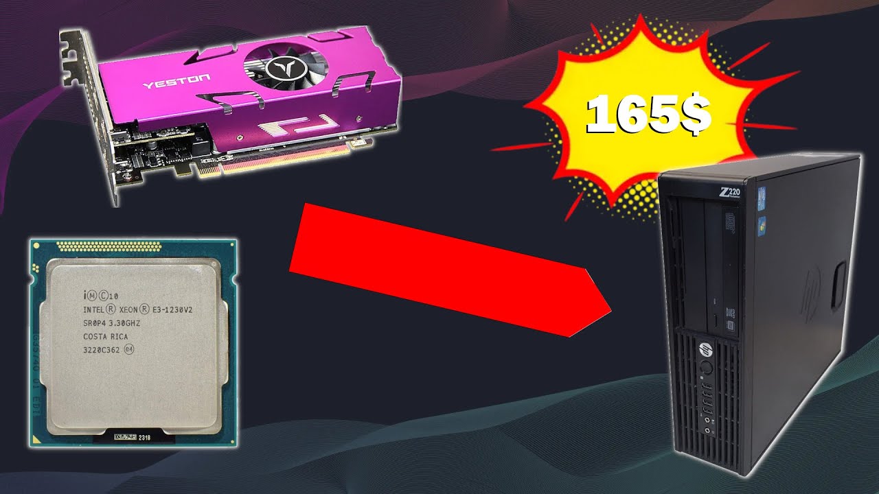 SHOULD you build this SFF GAMING PC in 2025?! [ Xeon E3 1230 v2 & RX 550 4GB ]