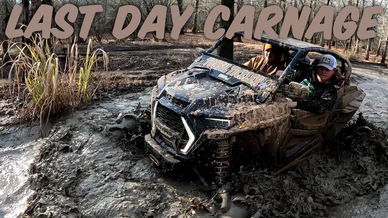 Lifted sxs's on an extreme trail!!! River run atv park pt.5 #mudding #subscribe