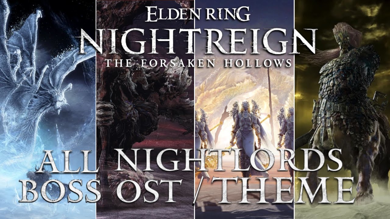 ALL Nightlord OST / Themes (DLC & Everdark Included) - Elden Ring Nightreign Forsaken  Hollows DLC