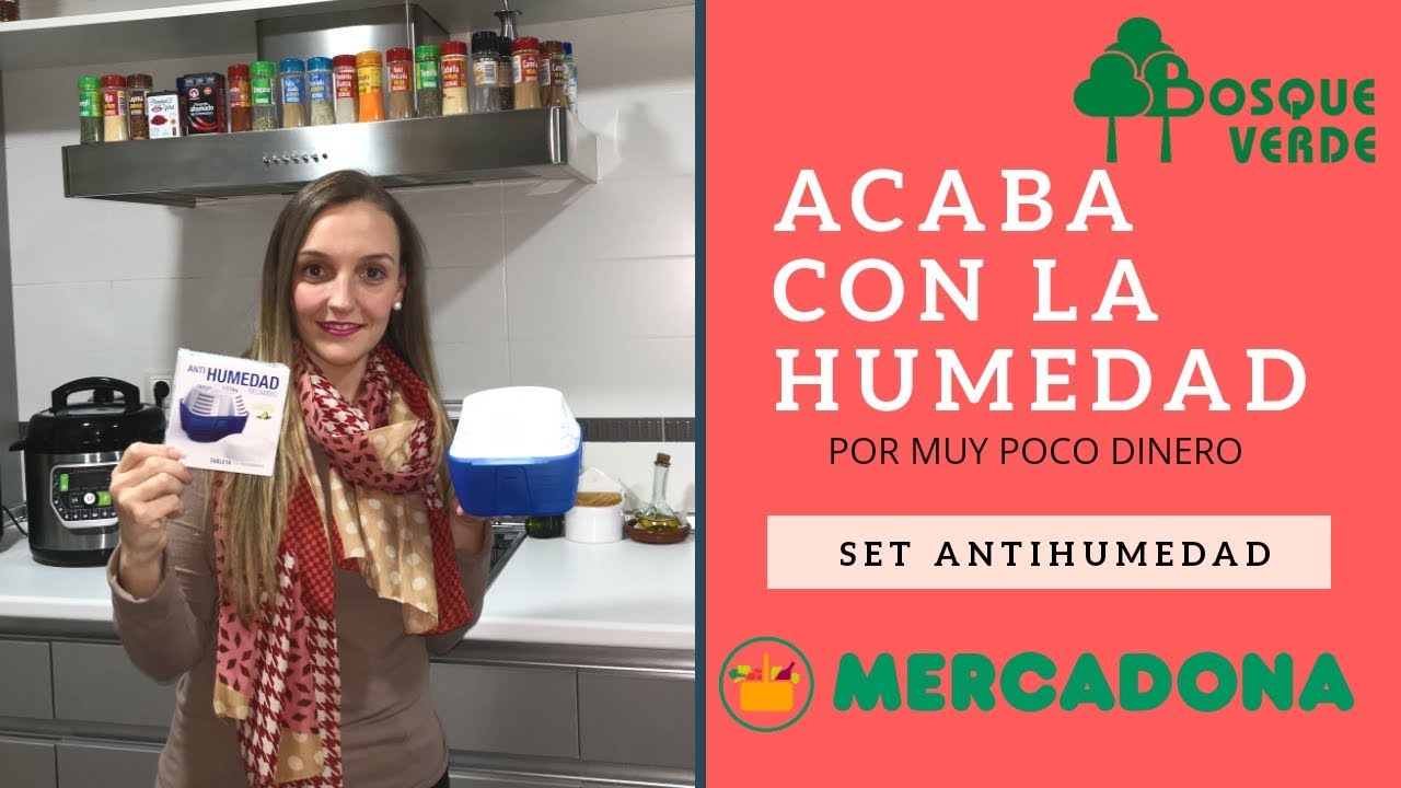 SET ANTIHUMEDAD DE MERCADONA - BOSQUE VERDE