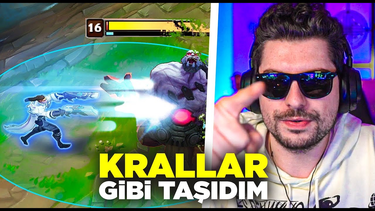 SORUMLULUK ALIP KRALLAR GİBİ TAŞIDIM! | Ekiple League Of Legends