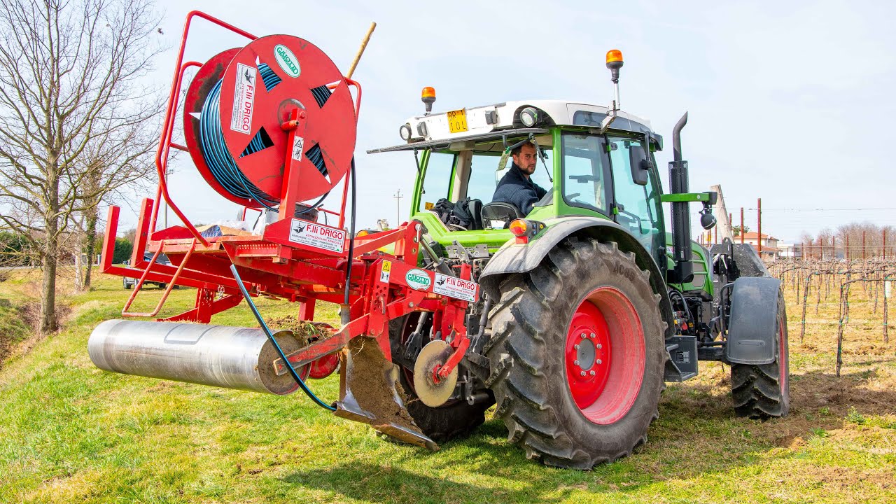 Fendt 210 Vario TMS + Interratore Ala Gocciolante F.lli Drigo