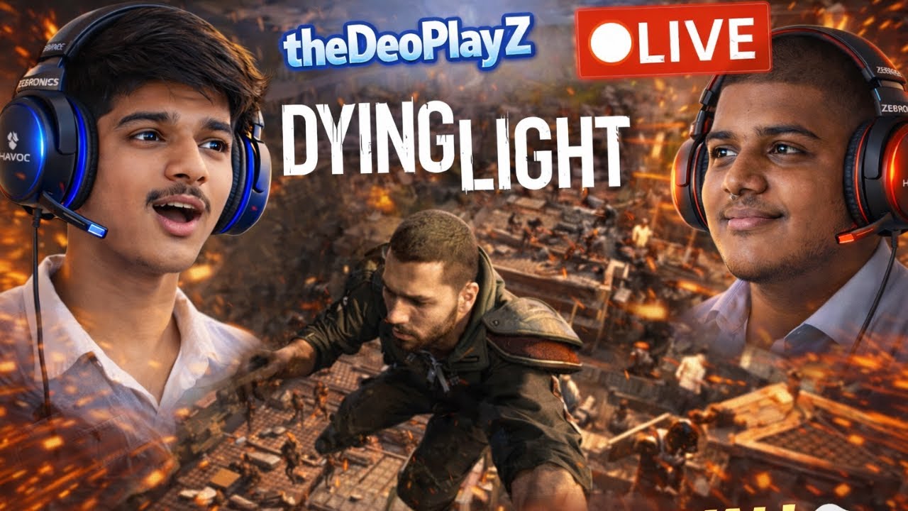 🔴 LIVE Now! Dying Light | Parkour + Zombies = Chaos