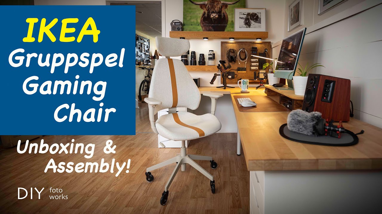 IKEA'S newest Gaming Chair:  The GRUPPSPEL