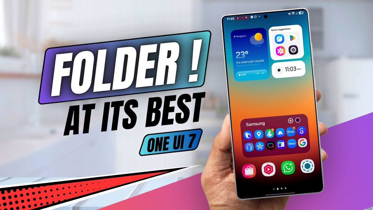 One UI 7 - FOLDER MAGIC on Samsung's One UI 7 !