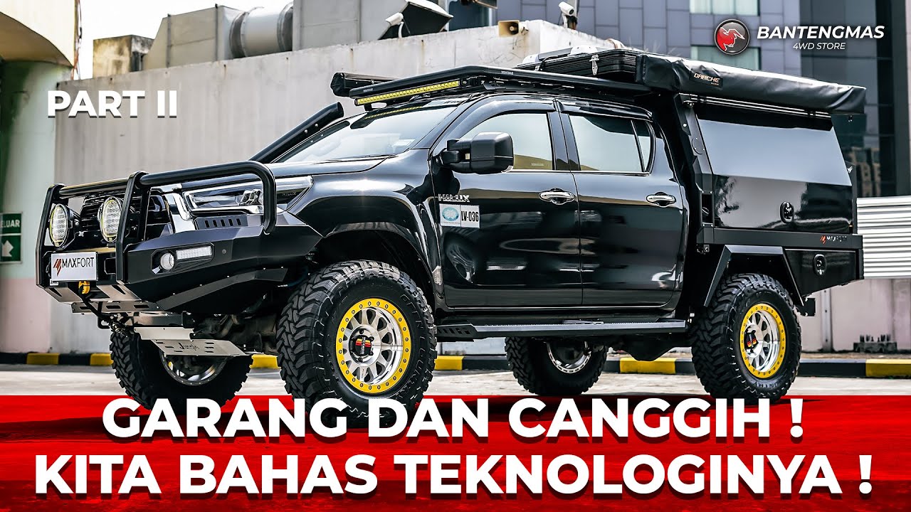 HILUX OVERLAND MAXFORT INDONESIA GA KALAH SAMA PCOR AUSTRALIA PART II