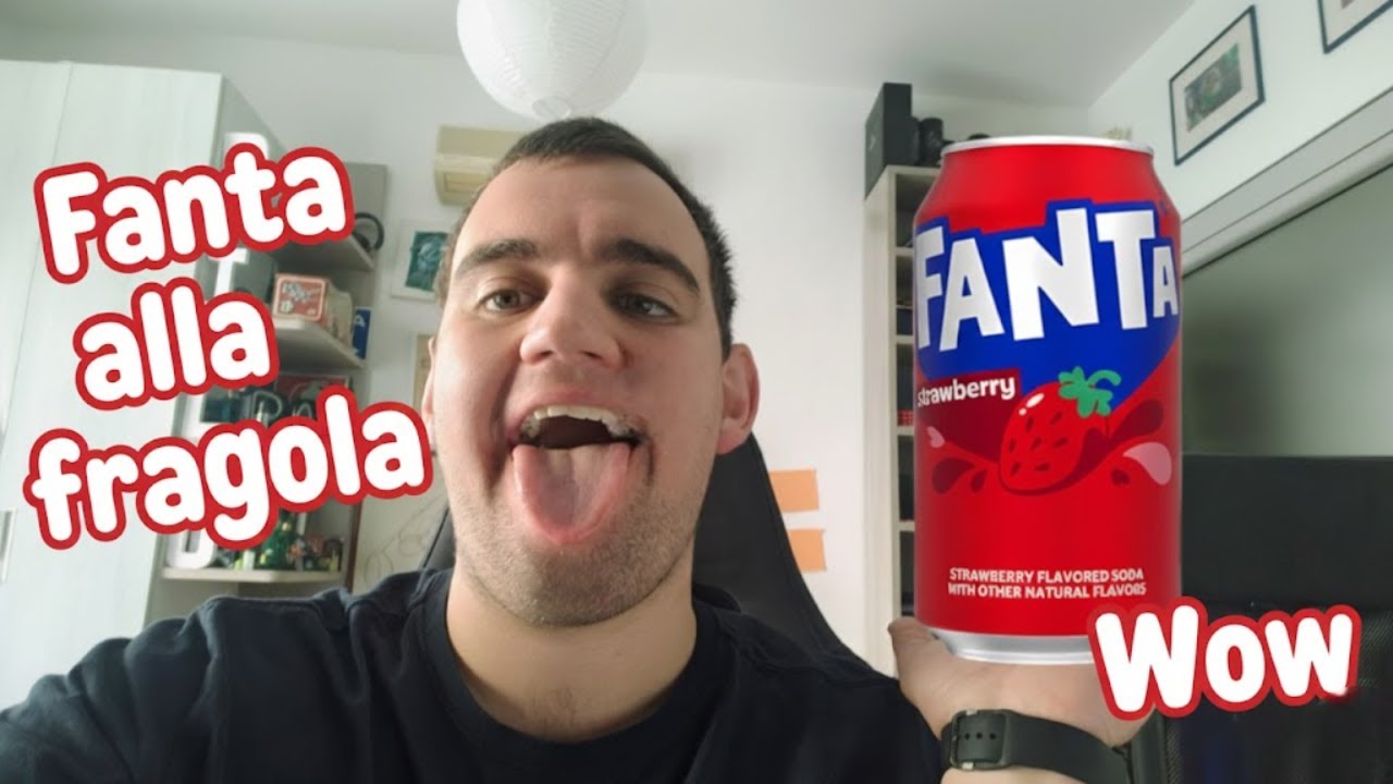 MA LA FANTA ALLA FRAGOLA SARÀ DAVVERO BUONA? #drink 
