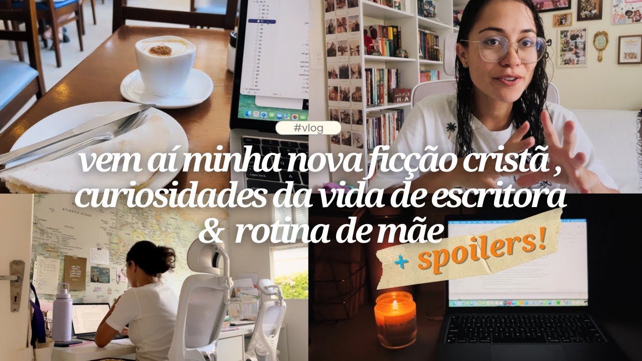 Finalizando meu novo livro com mais de 400 páginas  *vlog de escrita*