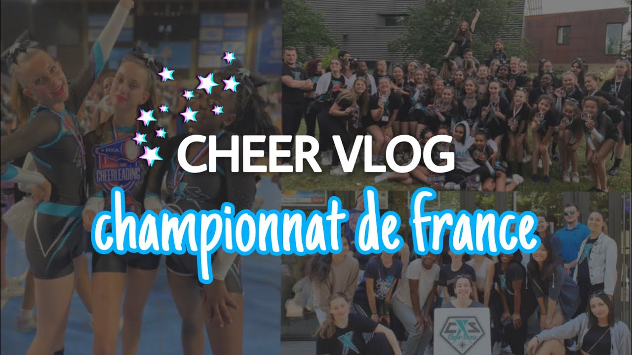 CHEER VLOG: championnat de France de cheerleading - day 1
