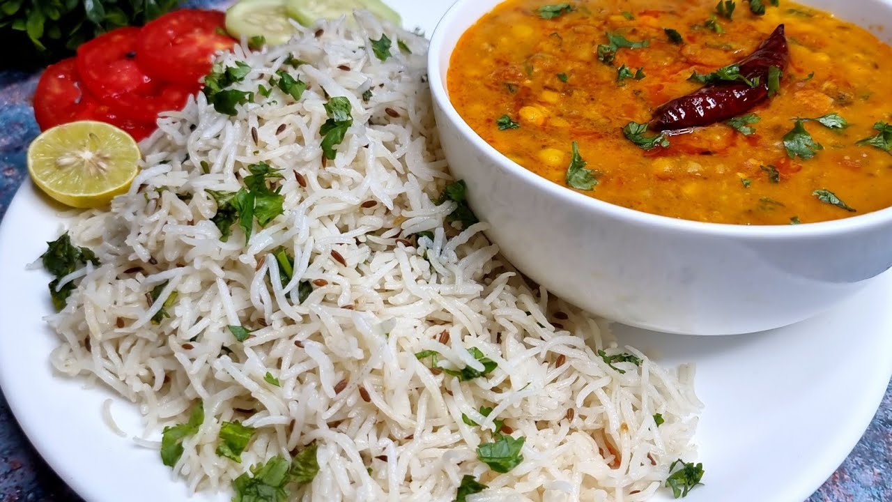 Dhaba Style Dal Chawal Recipe ❤️ | Mix Dal Fry With Zeera Rice 🍚