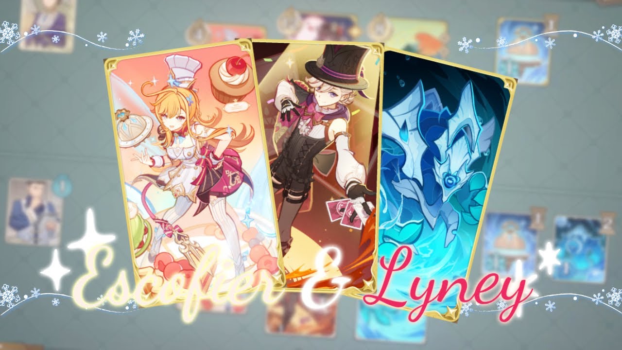 これがLuna Ⅲの新しいmetaデッキ ✨ (エスコフィエ, リネ ＆ 水形タルパ) | 原神　七聖召喚