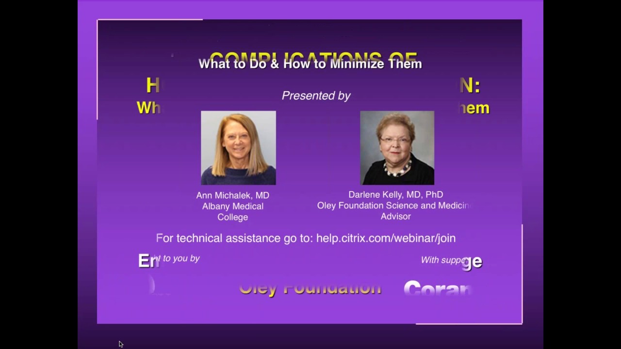 Complications of Home Parenteral Nutrition: What To Do & How To Minimize Webinar