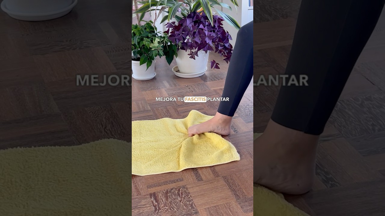 Fasciitis Plantar #yoga #pie #fascitisplantar #ejercicioencasa #ejerciciodiario #cuidadopersonal