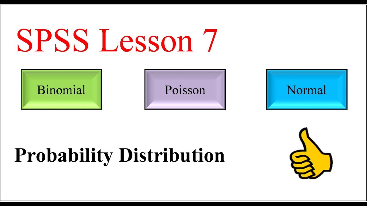 SPSS - Probability Distribution (Binomial, Poisson, Normal)