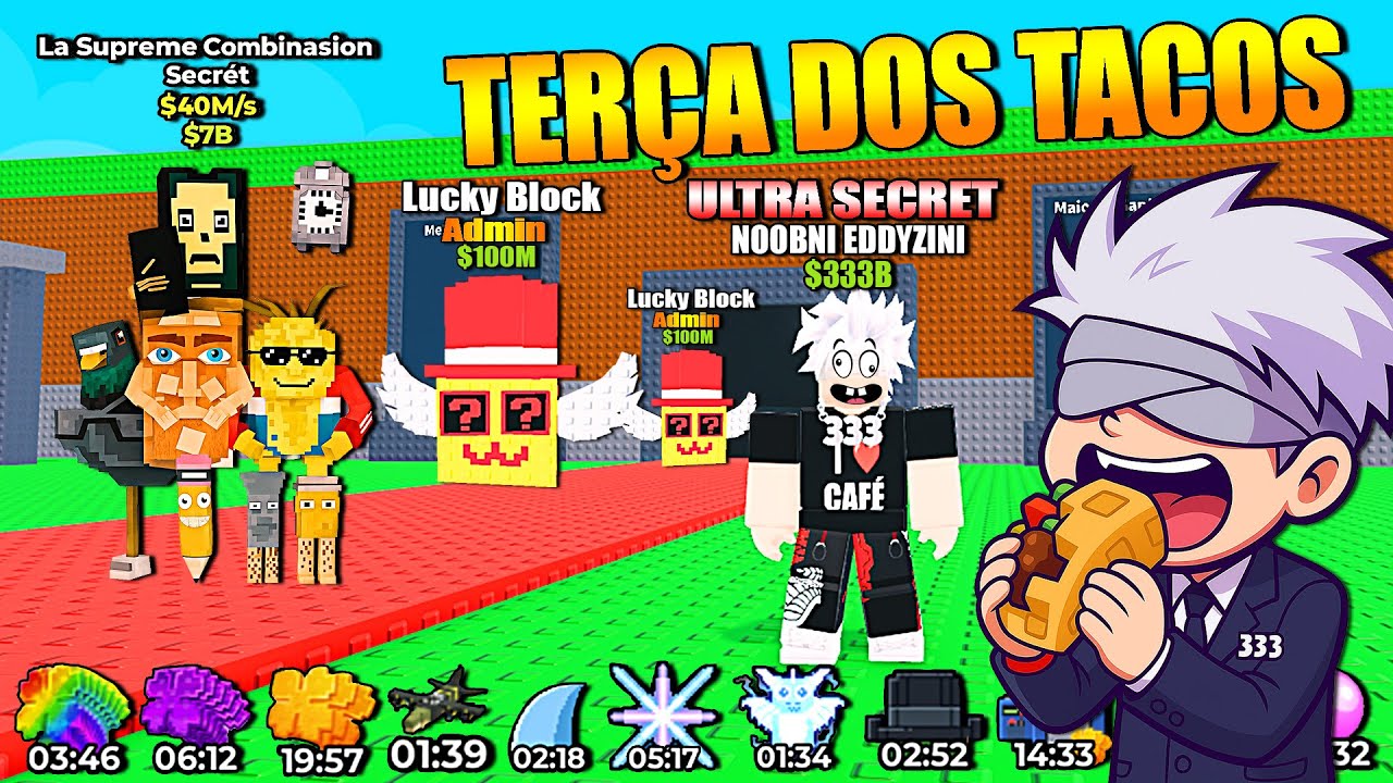 EVENTO TER&Ccedil;A DOS TACOS DIFERENTE!!! - ⚡NOVA RARIDADE - EDDY333 - JOGANDO