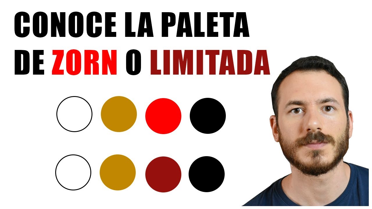 CÓMO USAR LA PALETA DE ZORN Y LA PALETA LIMITADA  || Mezclar 4 colores para retrato