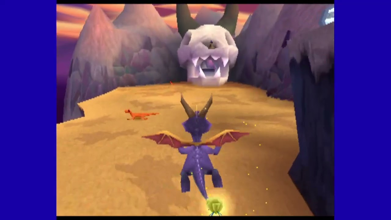Spyro 2 Ripto's Rage Skelos Badlands and Metro Speedway Walkthrough