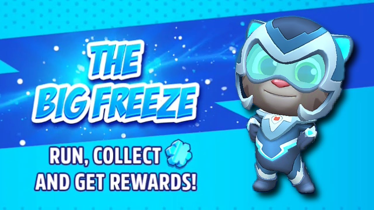 Talking Tom Hero Dash Ice Bolt Tom The Big Breeze