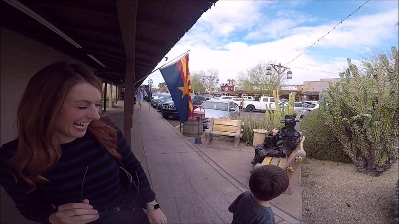 Bronze Cowboy spreads happiness in his own way