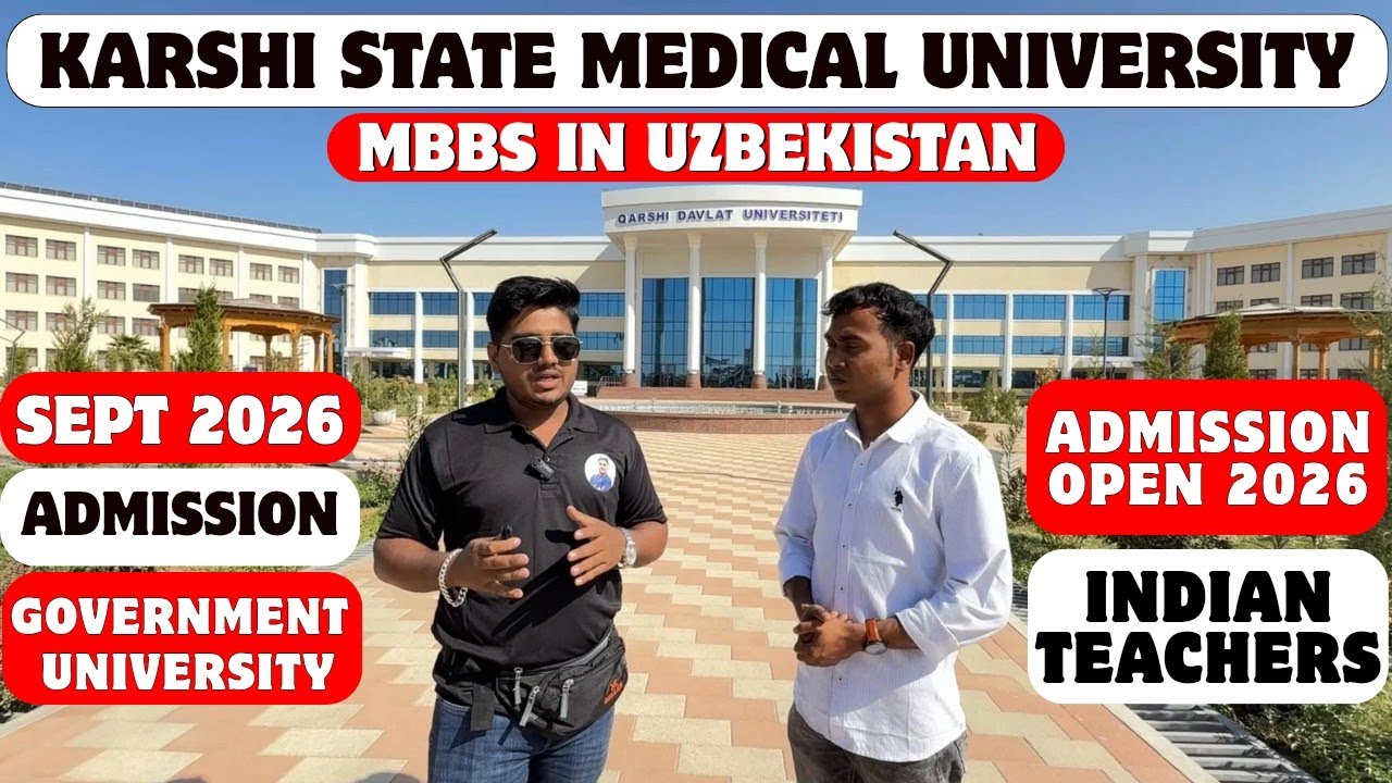 Inside Qarshi State Medical University Uzbekistan 2025 | Full Campus Tour for Indian MBBS Students