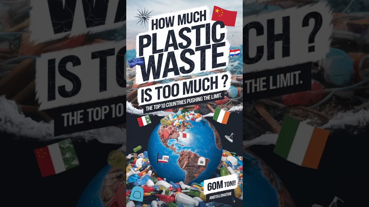 TOP 10 COUNTRIES THAT PRODUCE  MOST PLASTIC WASTE ANNUALLY.