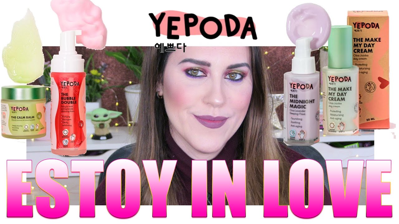 Probamos YEPODA ¡Cosmética coreana ESPECTACULAR 😱😱😱!