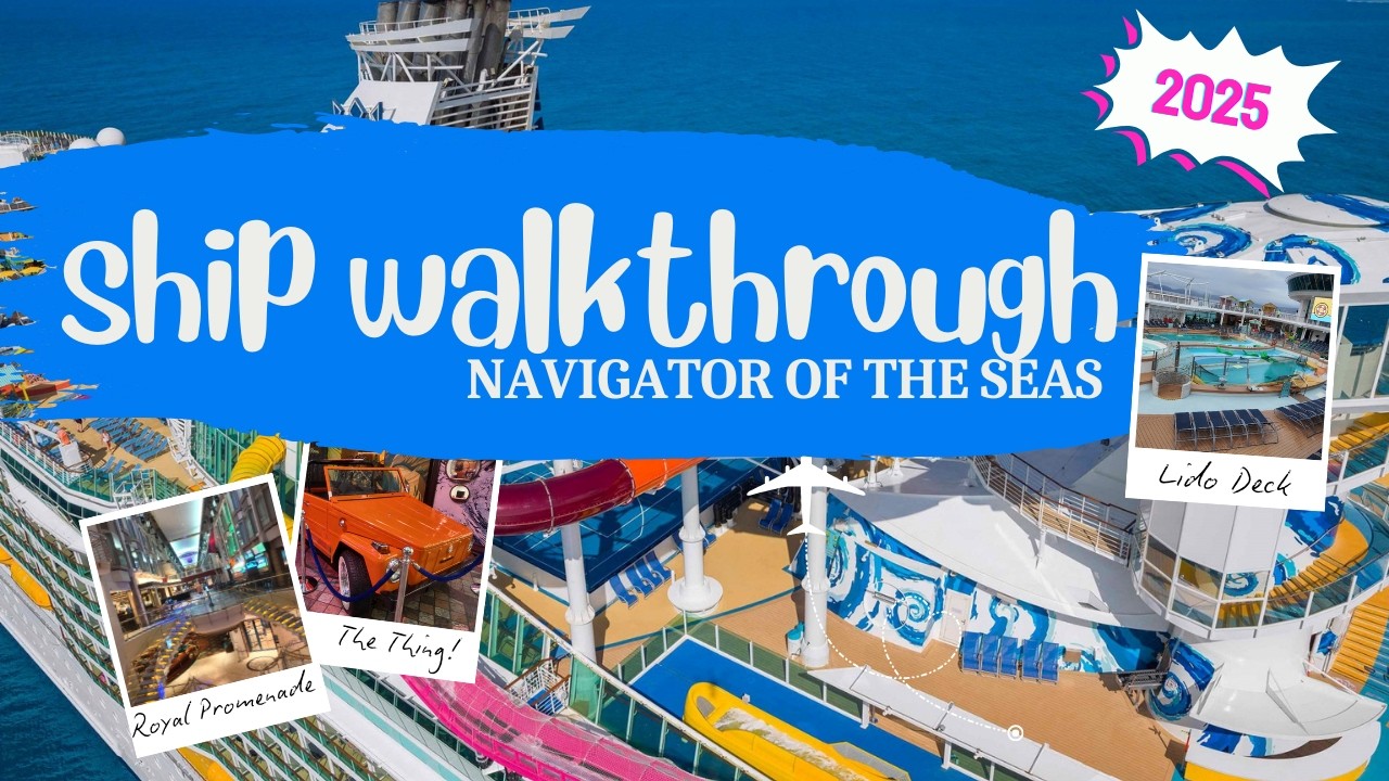 Full Walkthrough of Royal Caribbean's Navigator of the Seas (Deck-by-Deck Tour!)