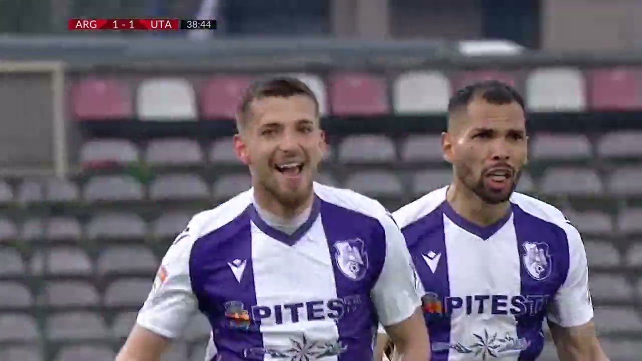 REZUMAT: FC Argeş - UTA 4-1. Eurogoluri la Piteşti