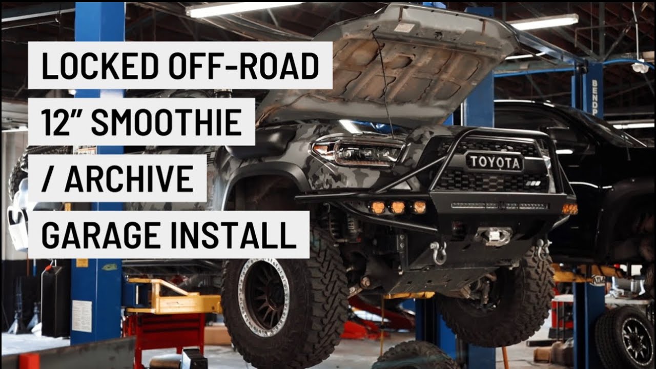 Toyota Tacoma Shock Relocation | 12" Rear Shock Install