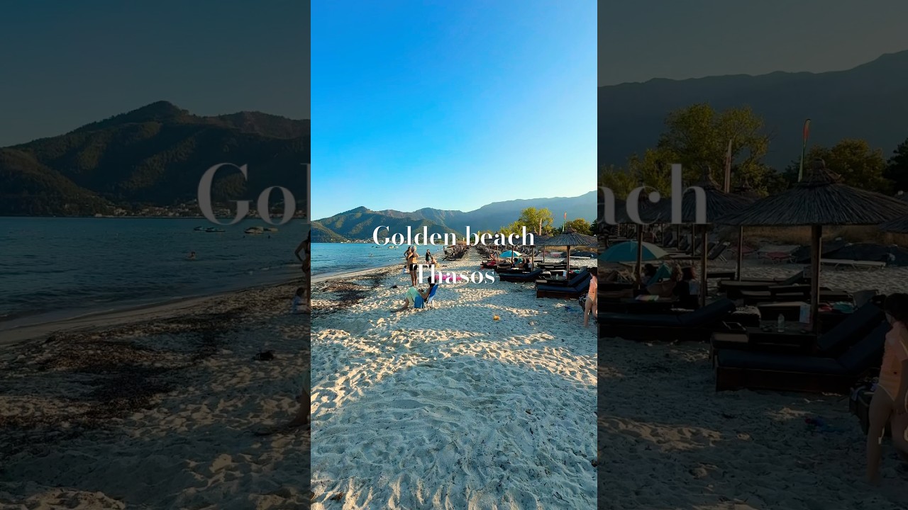 Thassos Golden beach 