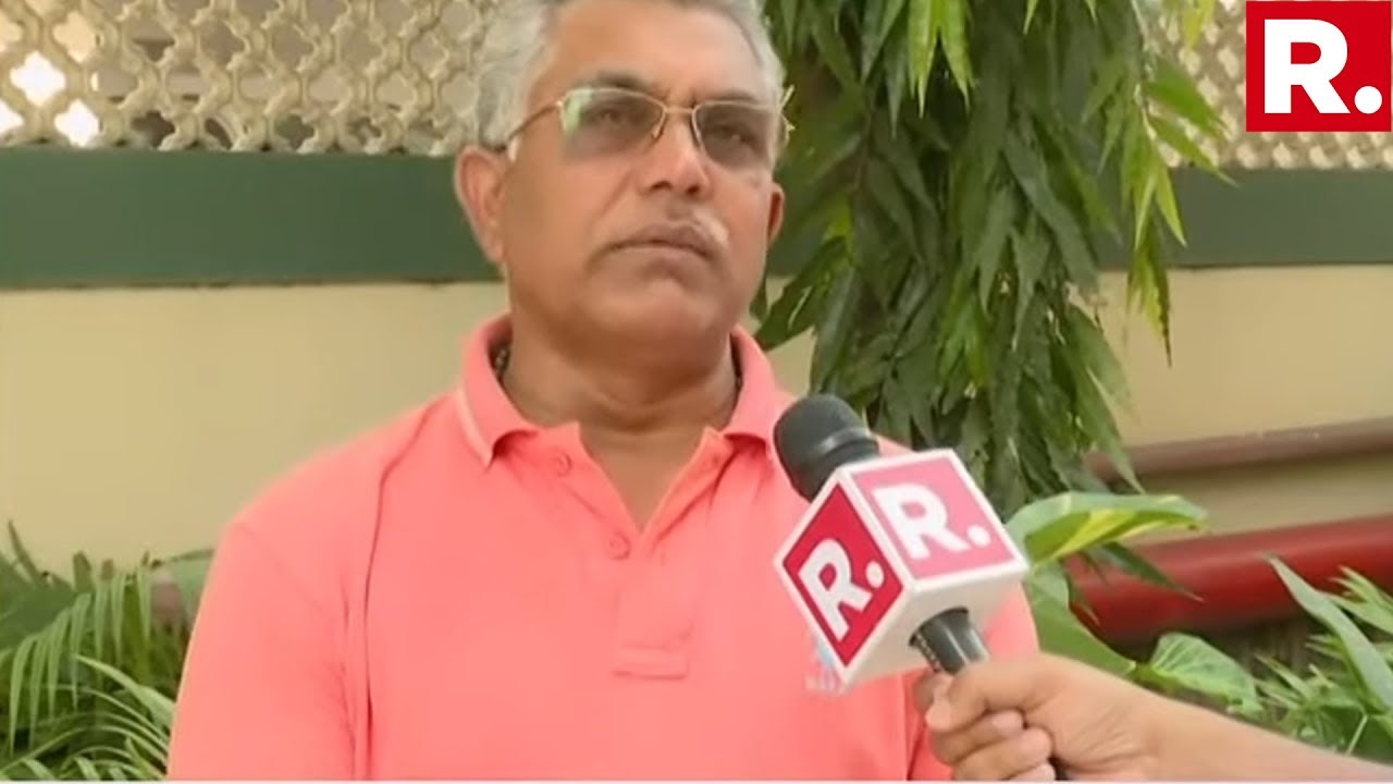 BJP Leader Dilip Ghosh Speaks Exclusively To Republic TV From Banga Bhawan | #ModiSarkar