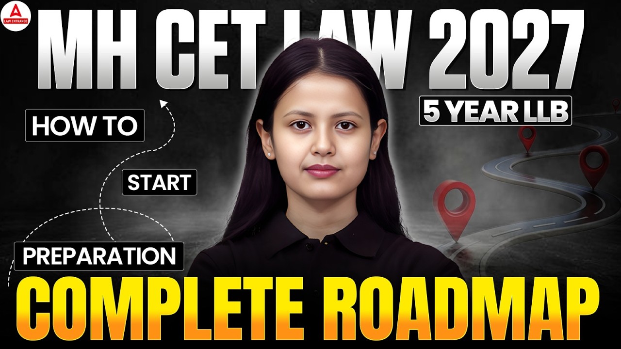 MHCET Law 2027 Complete Roadmap 🔥 | How to Start Preparation for MHCET Law 5 Year LLB