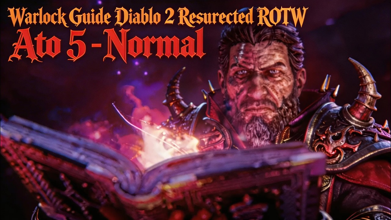 Guia explicativo, passo a passo do Warlock! Ato 5 - Normal! Agora só falta o Baal!