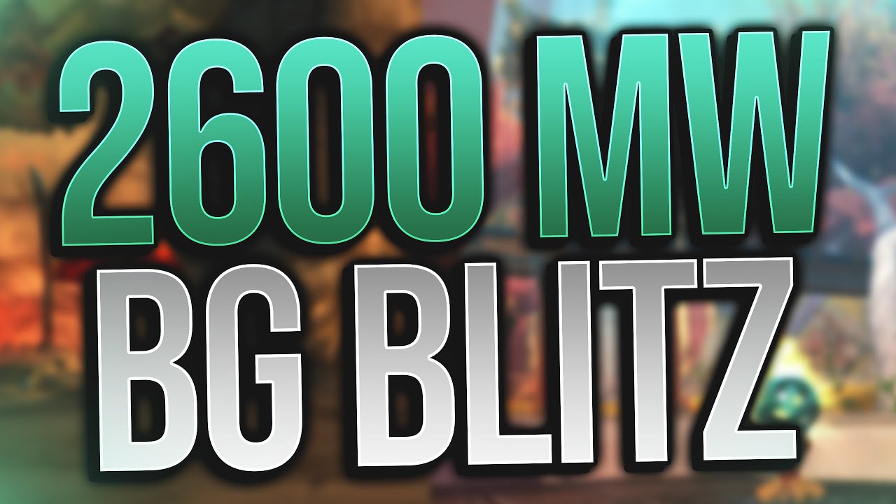 Mysticall | 2600mmr BG Blitz Games! - 11.1.7 The War Within Mistweaver Monk PvP