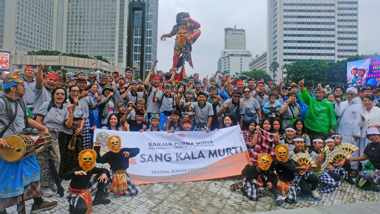 Festival Budaya Pawai Ogoh Ogoh || Banjar Purna Widya, Cibubur || 8 Maret 2026 || Jaya Jaya Jaya