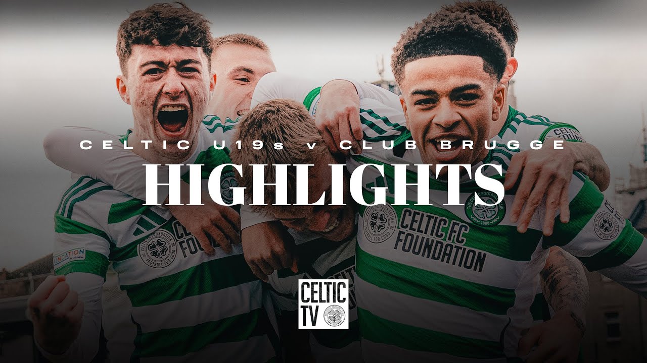 UEFA Youth League Highlights | Celtic U19s 1-0 Club Brugge U19s (27/11/24)