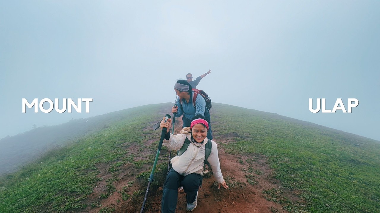 MT. ULAP day hike, Beginner friendly?! hiking in the rain (POV) | Benguet