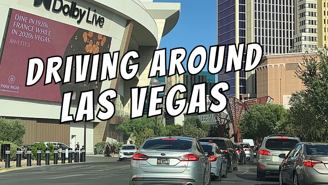 Driving Las Vegas Frank Sinatra Drive, Park Ave, Las Vegas Boulevard | Las Vegas Strip Drive