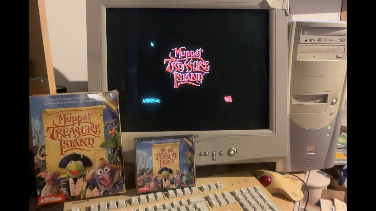 Muppet Treasure Island (Gameplay)(Lets Play Retro PC Games in 2024) #retrogaming