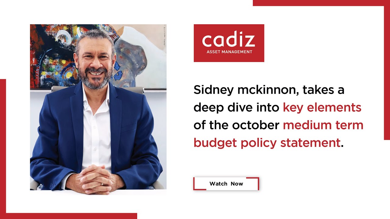 The October Medium-Term Budget Policy Statement