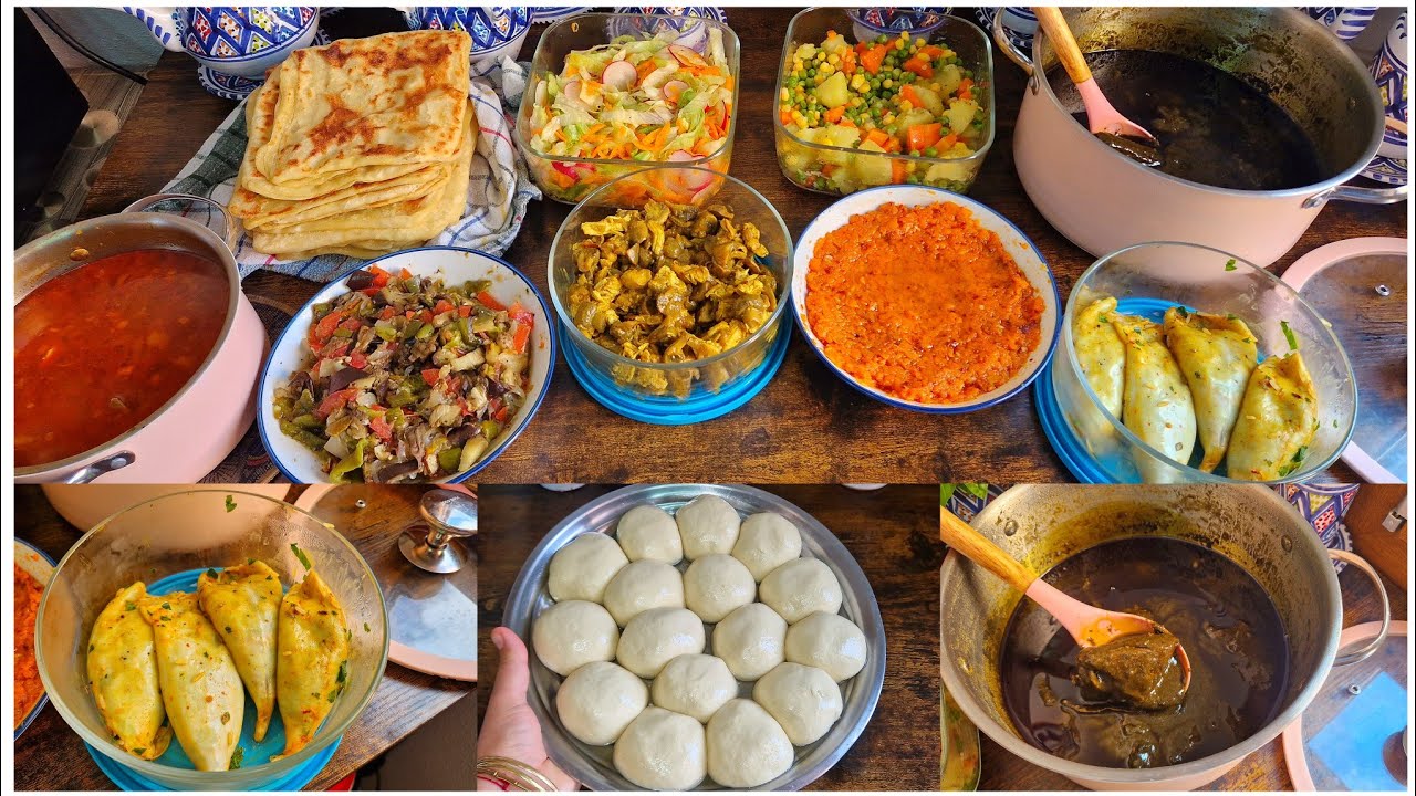 Batch cooking باتش كوكينغ تونسي وصفات تسهل عليكم وسط الاسبوع 