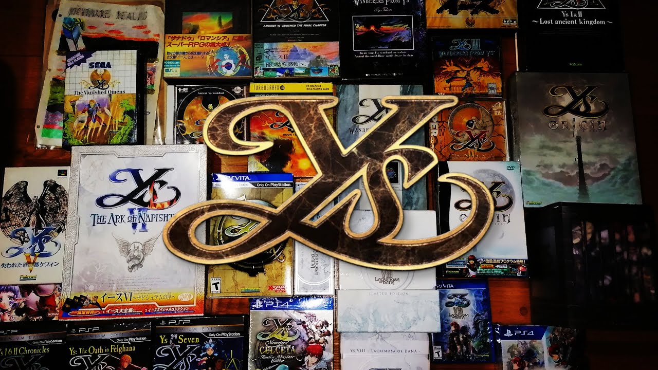 Ys: Cajas y juegos en PC-8801, PC Engine, SMS, X68000, PS4 usando MiSTer FPGA y Hardware