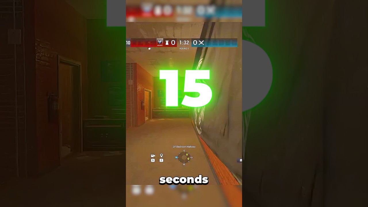 Как быстро подсмотреть за 15 секунд! (Rainbow Six Siege x) 