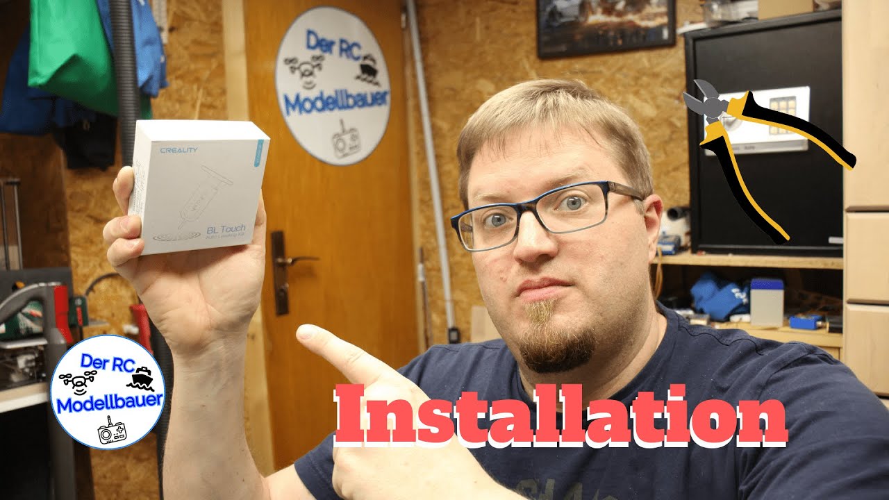 Ender3 BLTouch Kit Einbau und Test 👨‍🏭